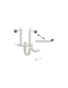 Sifón salva espacio