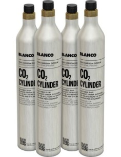 Pack de 4 botellas de CO2 BLANCO SODA
